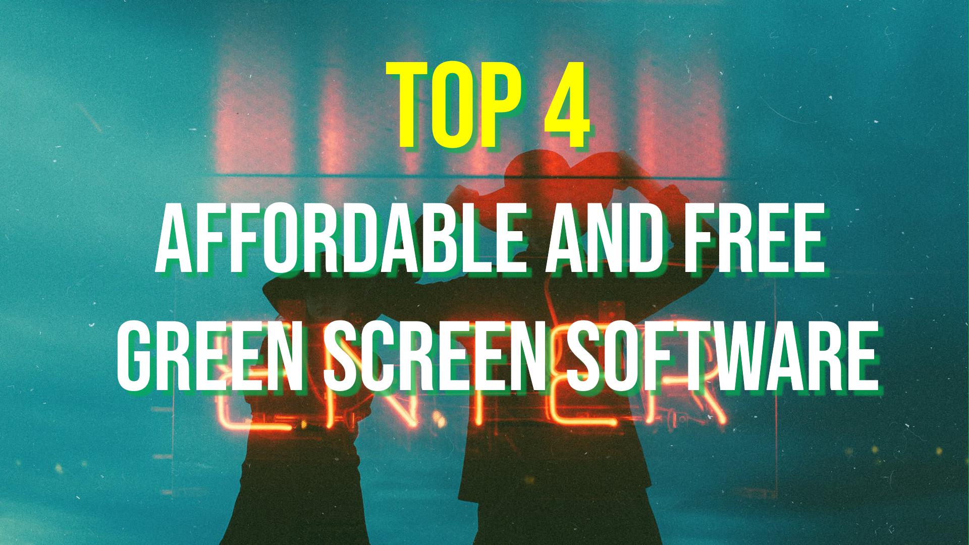 free green screen video software for mac